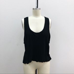 daft bird x puss n boots low cut tank top.